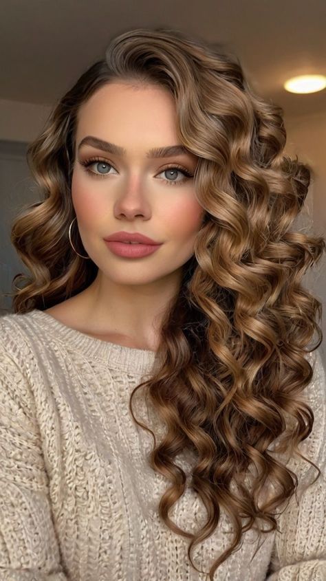 Curling / Waves styling